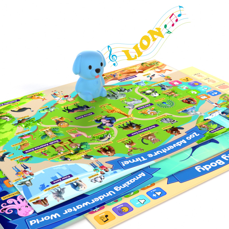 D5互动海报点读机