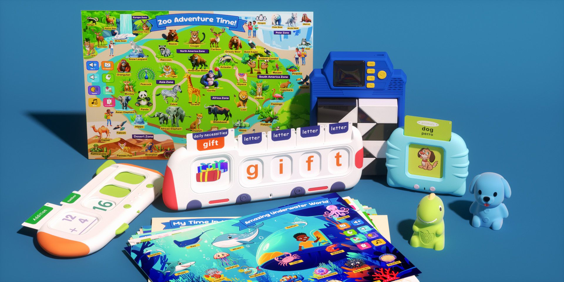 多元化儿童早教产品矩阵